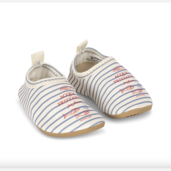 Konges Sl�jd Aster Badesko - Stripe blue 