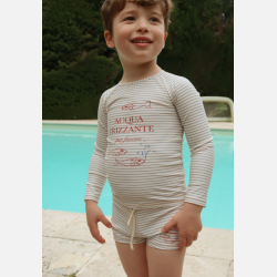 Konges Sl�jd Aster Badebukser - Stripe blue 