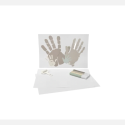 BAMBAM Familie H�ndaftryks�t - 4 farver