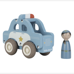 Little Dutch - Politibil m/tr�figur