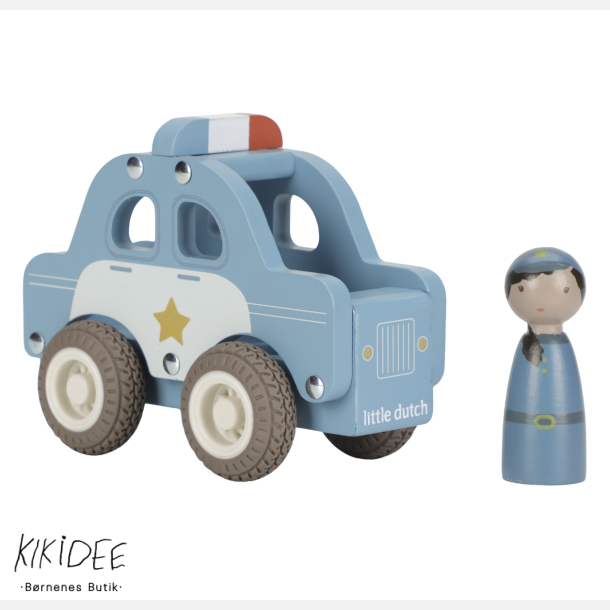 Little Dutch - Politibil m/tr�figur