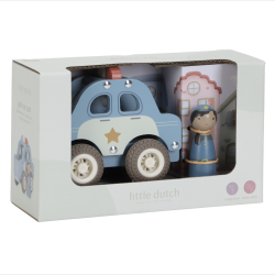 Little Dutch - Politibil m/tr�figur