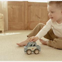 Little Dutch - Politibil m/tr�figur