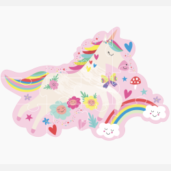 Floss &amp; Rock Puslespil i Facon 12 stk. - Rainbow Fairy