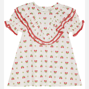 Fl�ss Kjole Sofia - Soft White Berry