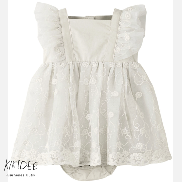 Lil Atelier Feya Kjole - Coconut Mi