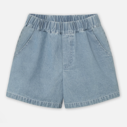 Fliink Don Denim Shorts - Light Denim Blue