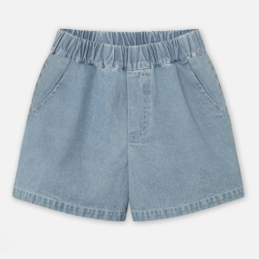 Fliink Don Denim Shorts - Light Denim Blue