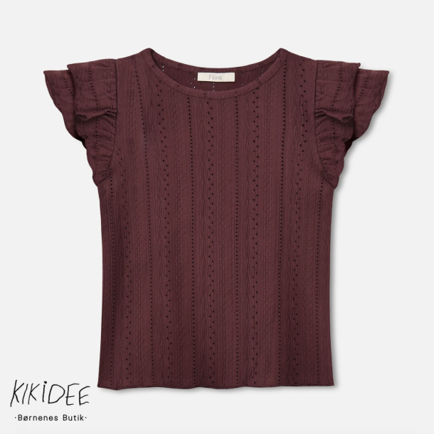 Fliink Gabby Bluse -  Burgendy