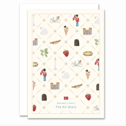 All By Voss Kort The All Stars Danish - A5 