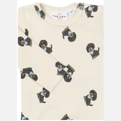 The New Sylvan Lang�rmet Rib Body - Gardenia AOP