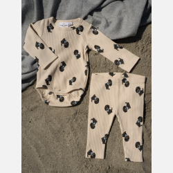 The New Sylvan Lang�rmet Rib Body - Gardenia AOP