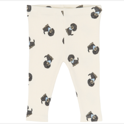 The New Sylvan Rib Leggings - Gardenia AOP