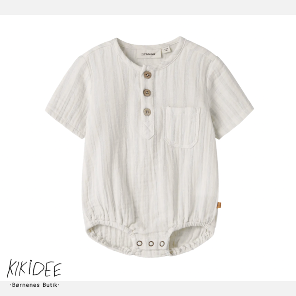 Lil' Atelier Hagi Loose Body - Coconut Milk/dusty blue