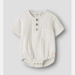 Lil' Atelier Hagi Loose Body - Coconut Milk/dusty blue