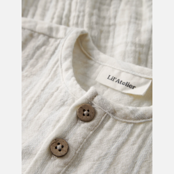 Lil' Atelier Hagi Loose Body - Coconut Milk/dusty blue