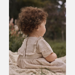 Lil' Atelier Feronia Body Kjole - Pumice stone