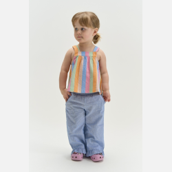 The New Thea Bukser - Forever Blue Striped