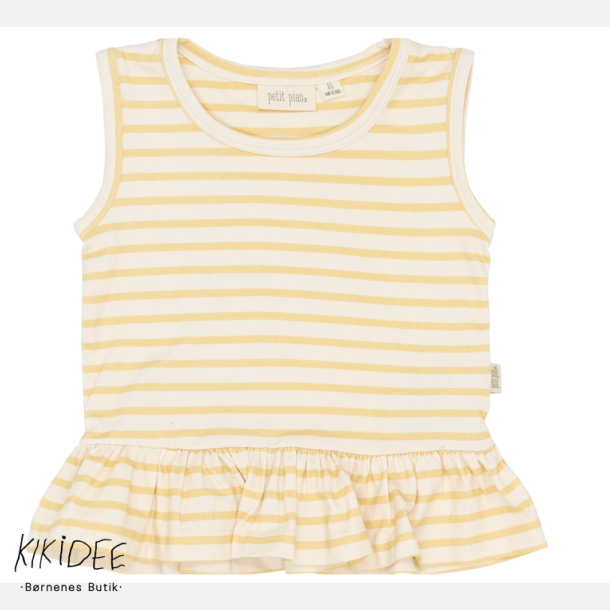 Petit Piao Sun Top - Citron striped