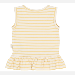 Petit Piao Sun Top - Citron striped
