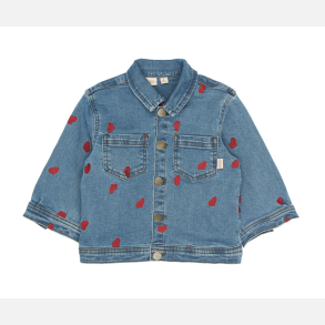 Petit Piao Eva Denim Jakke - Light Blue