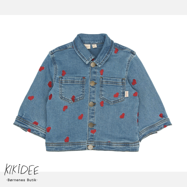 Petit Piao Eva Denim Jakke - Light Blue