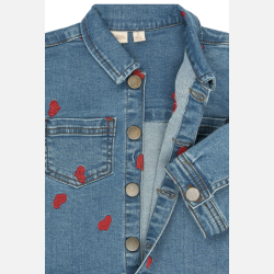 Petit Piao Eva Denim Jakke - Light Blue