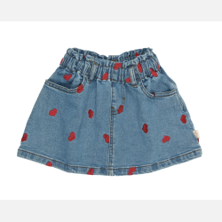 Petit Piao Eva Denim Skirt - Light Blue 