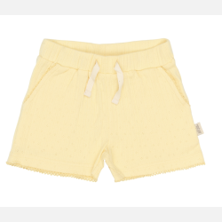 Petit Piao Suze Pointelle Shorts - Mellow yellow 