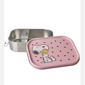 Rice Snoopy Madkasse i Rustfri St�l - Pink 