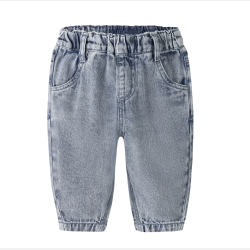 Lil' Atelier Funda Loose Jeans - Medium blue denim