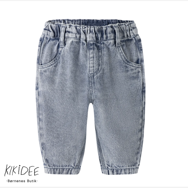 Lil' Atelier Funda Loose Jeans - Medium blue denim