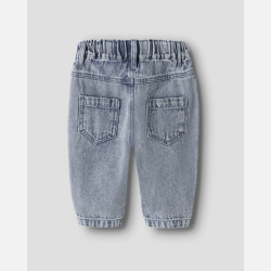 Lil' Atelier Funda Loose Jeans - Medium blue denim