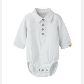 Lil' Atelier Jesper Body Skjorte - Gray Dawn