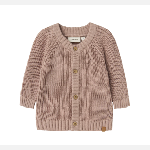 Lil' Atelier Emlen Cardigan - Misty rose