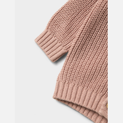 Lil' Atelier Emlen Cardigan - Misty rose