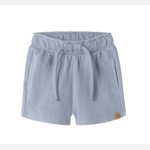 Lil' Atelier Bomulds Shorts - Dusty blue 