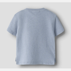 Lil' Atelier Bomulds T-shirt - Dusty blue 