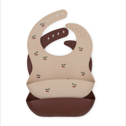 Konges Sl�jd 2-pak Silicone hagesm�k - Cherry 