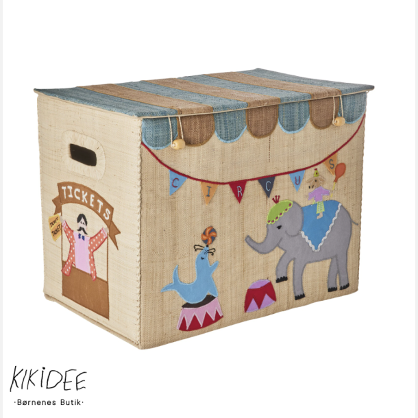 Rice Opbevaringskurv Stor - Circus Theme 