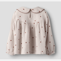 Lil' Atelier Kamma Bluse - Hushed Violet