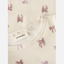 Lil' Atelier Gavo Bluse - Turtledove BOW