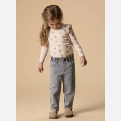 Lil' Atelier Gavo Bluse - Turtledove BOW