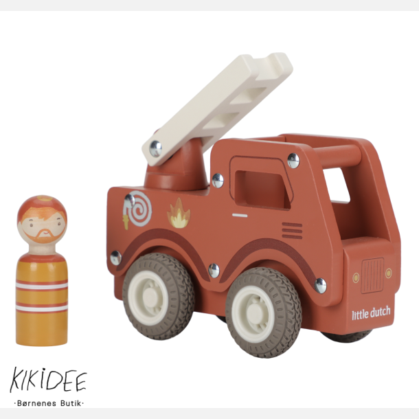Little Dutch Brandbil m. Tr�figur