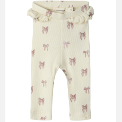 Lil' Atelier Efi Leggings - Turtledove/Bow