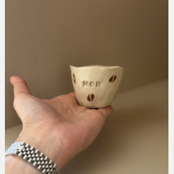 Keramik Kop Espresso - Mor 