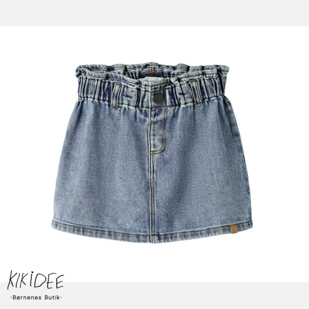 Lil' Atelier Mini Denim Nederdel 