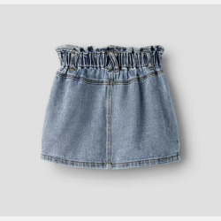 Lil' Atelier Mini Denim Nederdel 