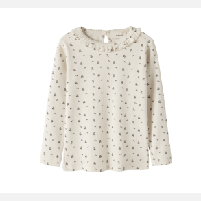 Lil' Atelier Mini Bluse - Blue flower