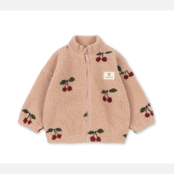 Konges Sl�jd Jody Teddy Jakke - Cerise blush